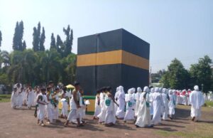 Bekali Siswa, LP Ma’arif PCNU Pekalongan Gelar Manasik Haji