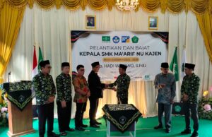 Pelantikan dan Serah Terima Jabatan Kepala SMK Ma’arif NU Kajen: Komitmen Menuju Kemajuan