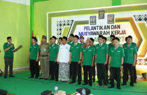 PAC GP Ansor Tirto Resmi Dilantik, Jaga Semangat Berkhidmah