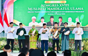 Presiden Prabowo Resmi Membuka Kongres XVIII Muslimat NU di Surabaya