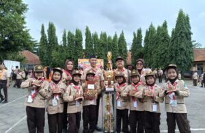 MI Salafiyah Karanganyar Tirto Sabet Juara 1 di Pesta Siaga Kwarcab Pekalongan