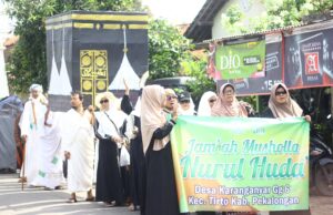 Kirab Budaya Meriahkan Peresmian Masjid Jami’ Karanganyar Tirto