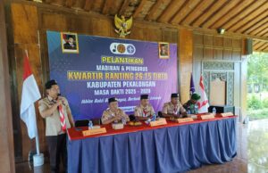 Pengurus Kwarran Tirto Masa Bakti 2025-2028 Resmi Dilantik
