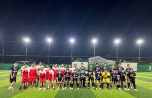 Ansor Bojong dan Ansor Wonokerto Perkuat Ukhuwah Lewat Fun Minisoccer