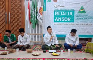 Perkuat Spiritualitas, MDS Rijalul Ansor Pekalongan Gelar Kajian Fikih dan Kukuhkan Pengurus Baru